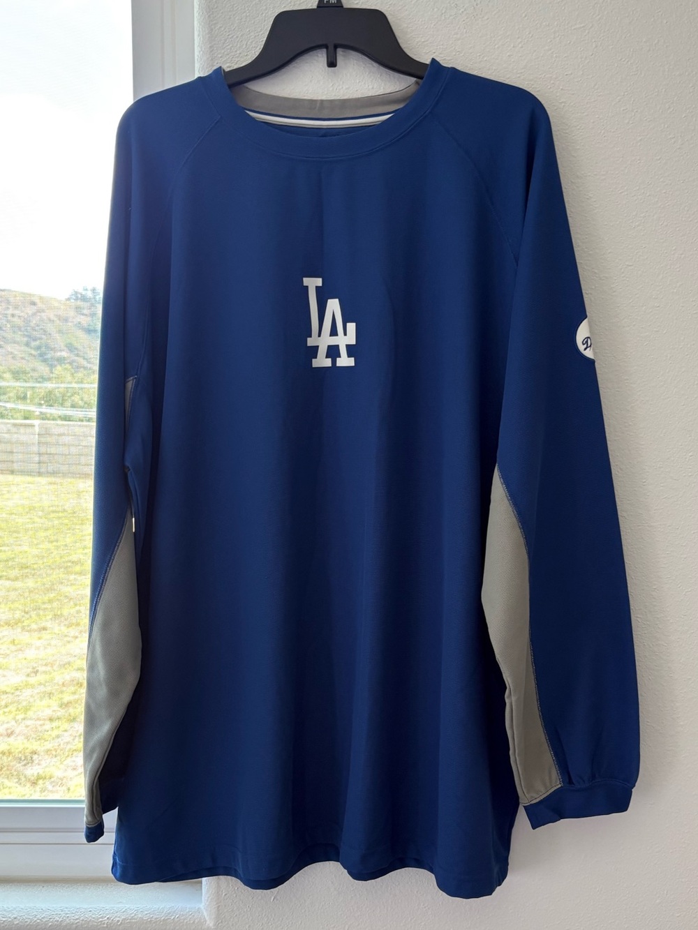 LA Dodgers Majestic Royal Blue Crewneck XXL